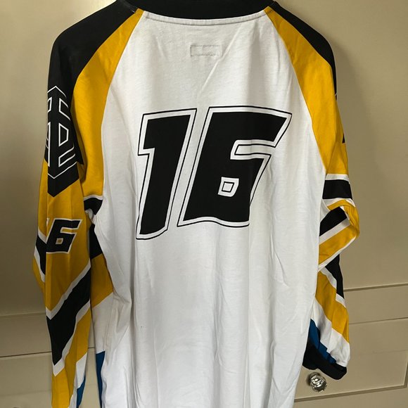 rag & bone Optical Moto Long Sleeve Tunic Tee | FW16 - Picture 3 of 4